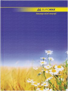 Книга канцелярська А4 96 лист. лінійка, обкладинка асорті, BUROMAX