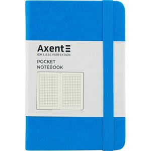 Книга записна Axent А6 Partner 8301-01-A, 95x140 мм, 96арк. кл. (кольори в асортименті на сайті)