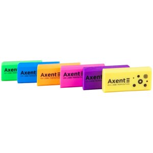 Гумка Axent Neon 1197-A, асорти кольорів