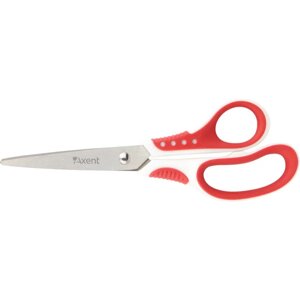 Ножі Axent Shell 6304-06-A, 18 см, просічені ручки, біло-червоні