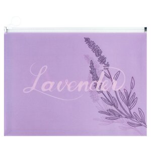 Папка на блискавці zip-lock Axent 1497-36-A Lavender-1, А5+