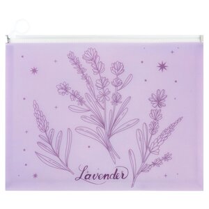 Папка на блискавці zip-lock Axent 1498-37-A Lavender-2, А5+