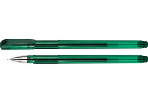 Ручка гелева ECONOMIX TURBO 0,5 мм, пішки зеленішими