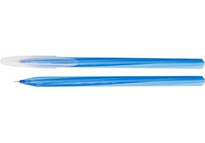 Ручка олійної Economix MALIBU 0,7 мм E10243 корпус асорті пише синім