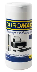 Серветки для очищення оргтехніки Buromax BM. 0801