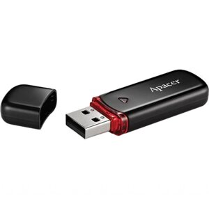 USB флеш накопичувач Apacer AH333 32GB Black (AP32GAH333B-1)