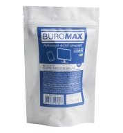 Запасний блок серветок для очищення екранів, моніторів і оптики Buromax JOBMAX BM. 0802-01