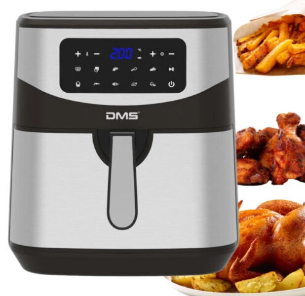 Багатофункціональна піч DMS HF-7S XXXL з духовкою.,1800Вт система Air Fryer, функція Гаряче повітря від компанії інтернет магазин Stockzona - фото 1