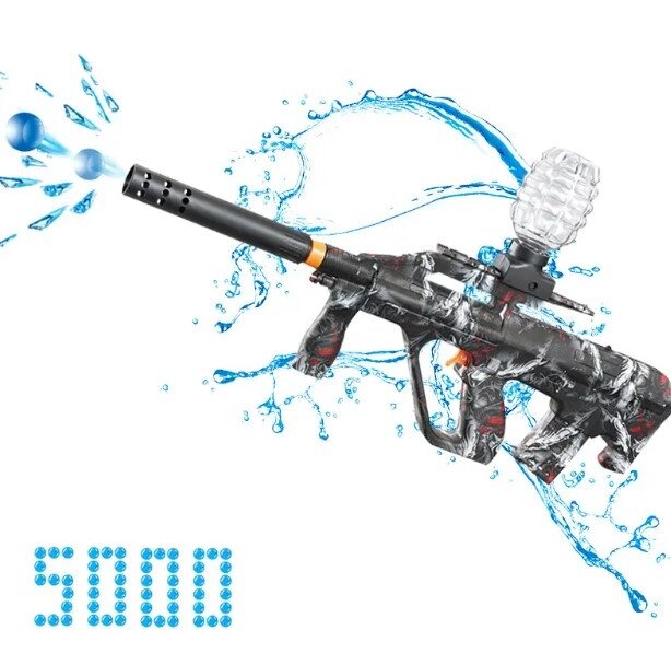 Бластер Automatic Splatter Gun 5000шт гель кульок з бризками red від компанії інтернет магазин Stockzona - фото 1