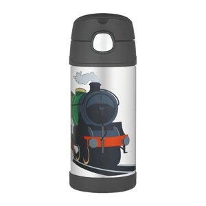 Пляшечка Thermos Foogo для дітей з нержавіючої сталі Train 355ml