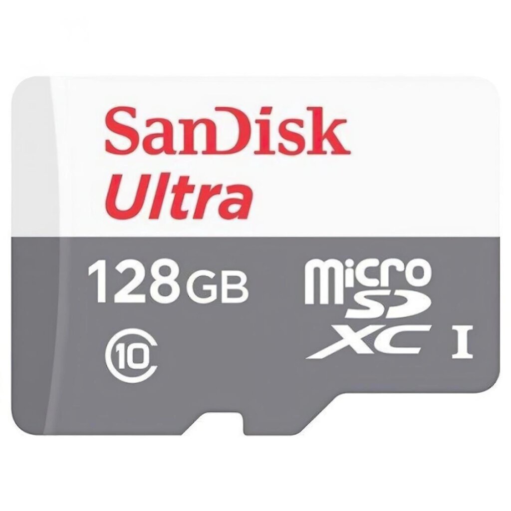 Карта пам'яті SanDisk 128GB microSDHC C10 UHS-I R100MB/s Ultra від компанії інтернет магазин Stockzona - фото 1