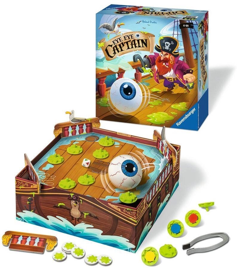 Настільна гра Eye Eye Captain від RAVENSBURGER 3D екшн — гра на 2-4 гравців від компанії інтернет магазин Stockzona - фото 1