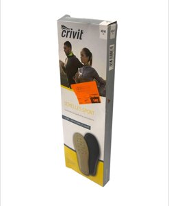 Анатомічні устілки Crivit 40/41 см Crivit 40/41 чорний