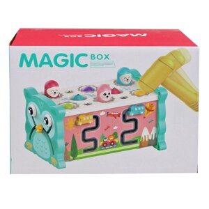 Розвиваюча гра Magic Box бірюзова Bibi Inn захоплення, сенсорики та розвитку інтелекту