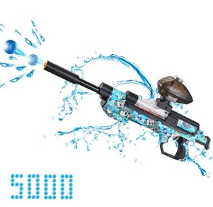 Бластер shoot Splatter Gel Ball 5000шт гель кульок з бризками blue