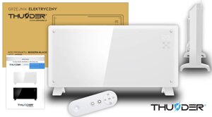 Конвекторний обігрівач 2в1 Thunder MODERN 2000W Wi-Fi White