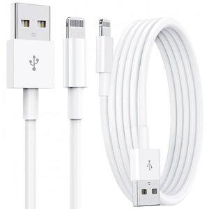 Кабель для заряджання iPhone iPad USB to Lightning для передачі та синхронізації