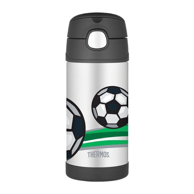 Пляшечка Thermos Foogo для дітей з нержавіючої сталі FootBall 355ml від компанії інтернет магазин Stockzona - фото 1