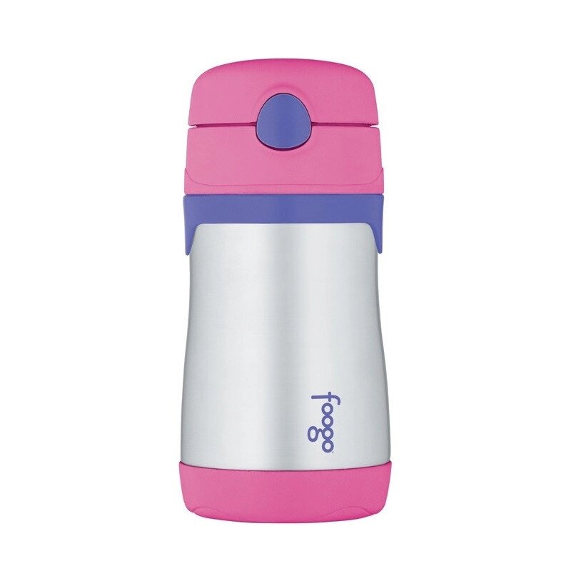 Пляшечка Thermos Foogo для дітей з нержавіючої сталі Pink 0.29 L від компанії інтернет магазин Stockzona - фото 1