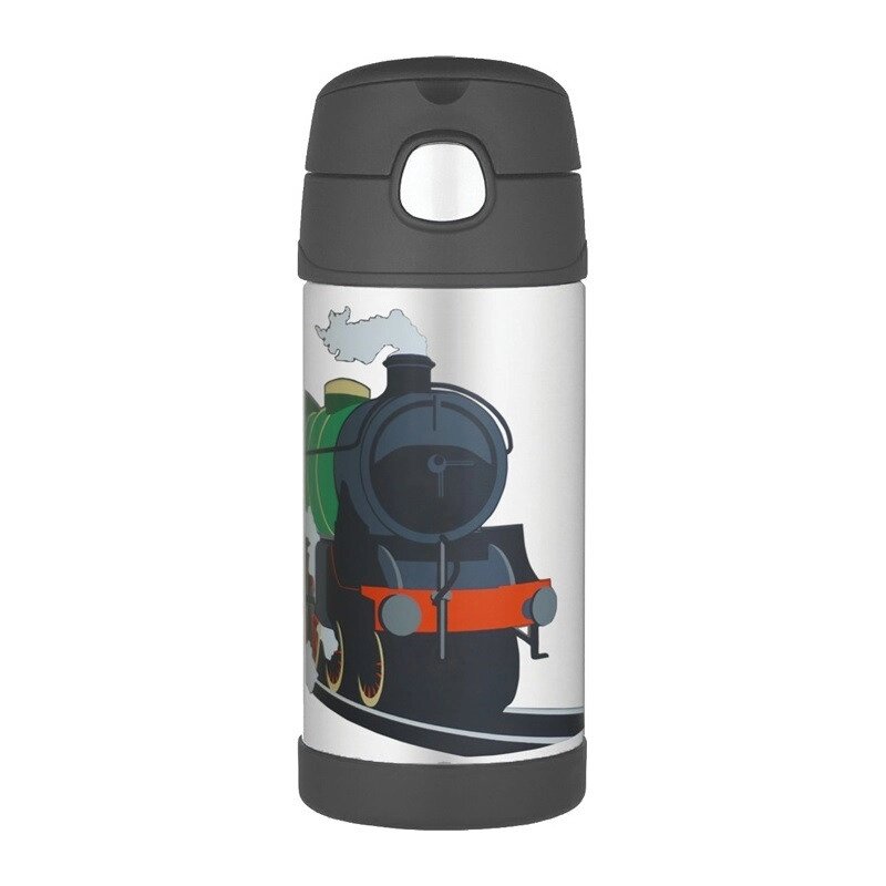 Пляшечка Thermos Foogo для дітей з нержавіючої сталі Train 355ml від компанії інтернет магазин Stockzona - фото 1