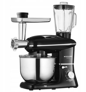 Професійний Кухонний Комбайн 3в1 Mozano Kitchen Machine 2300 Вт AGD/ROB/02#BLACK