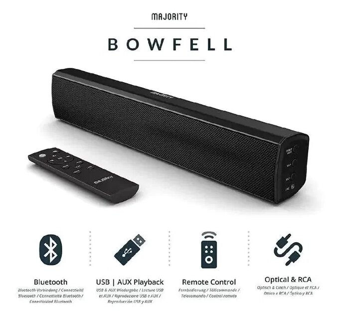 Саундбар Majority Bowfell Small Sound Bluetooth USB RCA від компанії інтернет магазин Stockzona - фото 1