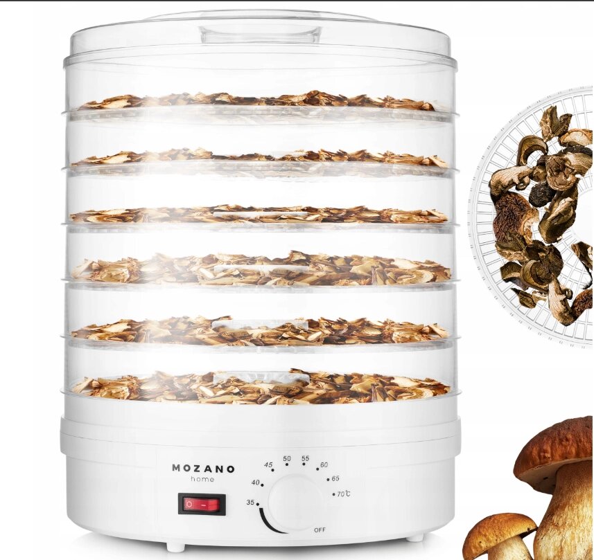 Сушарка, дегідратор Mozano Food Dehydrator 500 Вт від компанії інтернет магазин Stockzona - фото 1