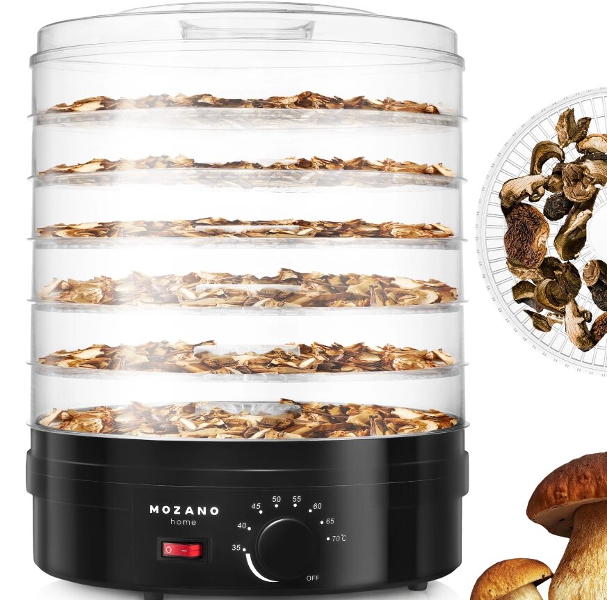 Сушарка, дегідратор Mozano Food Dehydrator 500 Вт від компанії інтернет магазин Stockzona - фото 1