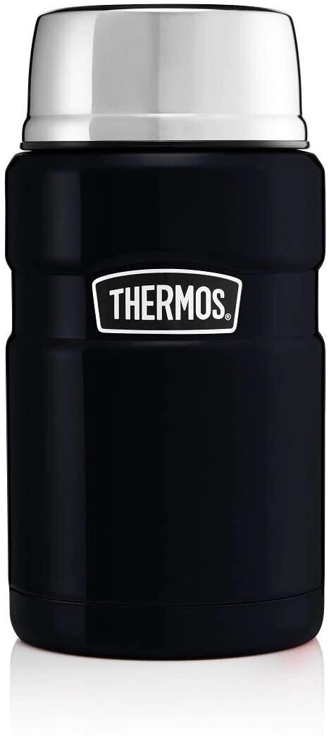 Термос харчовий Thermos Stainless King 710ml Midnight Blue з ложкою від компанії інтернет магазин Stockzona - фото 1