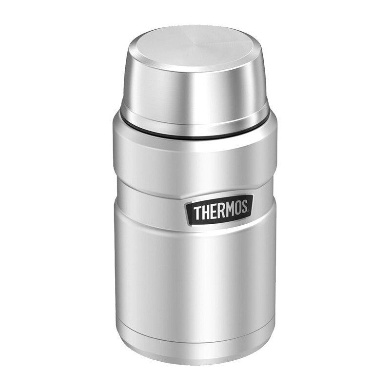 Термос харчовий Thermos Stainless King 710ml Steel з ложкою від компанії інтернет магазин Stockzona - фото 1