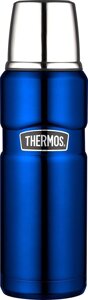 Термос Thermos з чашкою 470 мл Stainless King-Flask Metalic Blue (170016)