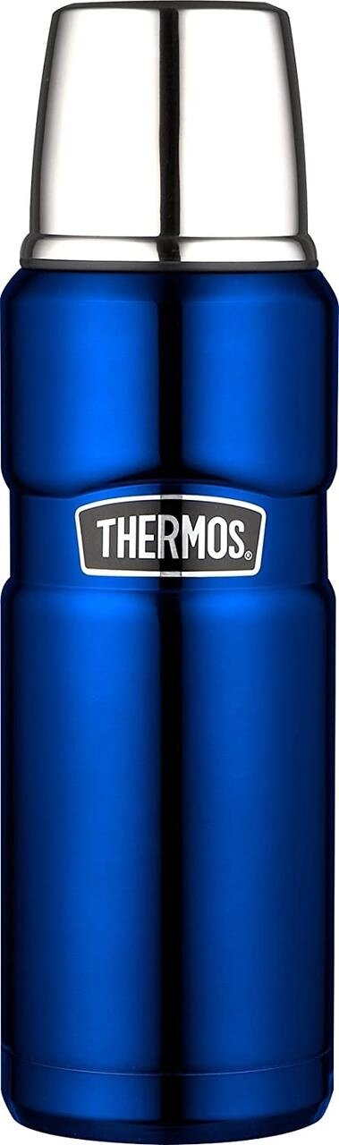 Термос Thermos з чашкою 470 мл Stainless King-Flask Metalic Blue (170016) від компанії інтернет магазин Stockzona - фото 1