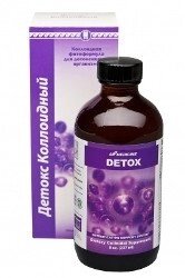 Detox Оригінал Арго (колоїдна фітоформула, очищення організму для печінки, шлунка, кишечника, дисбактеріоз)