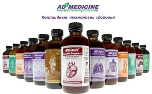 Колоїдні фітоформули AD MEDICINE  (природні препарати, вітаміни, стандарт GMP)