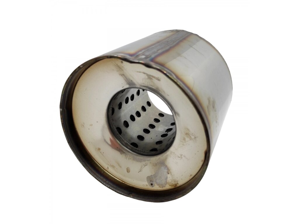 Діаметр колектора фламестера 110 Довжина 100 воронки в корпусі (нержавіюча сталь SS430) Euroex від компанії Інтернет-магазин "Глушачек" - фото 1