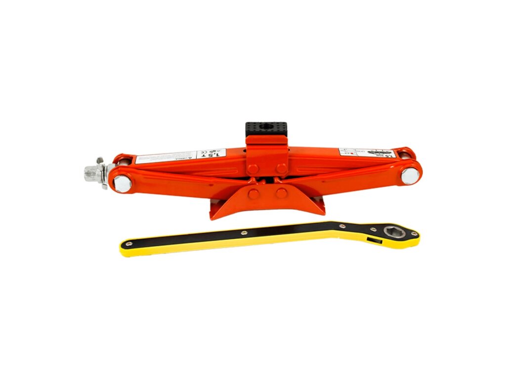 Домкрат ромб 1,5 т тріскачка Elegant від компанії Інтернет-магазин "Глушачек" - фото 1