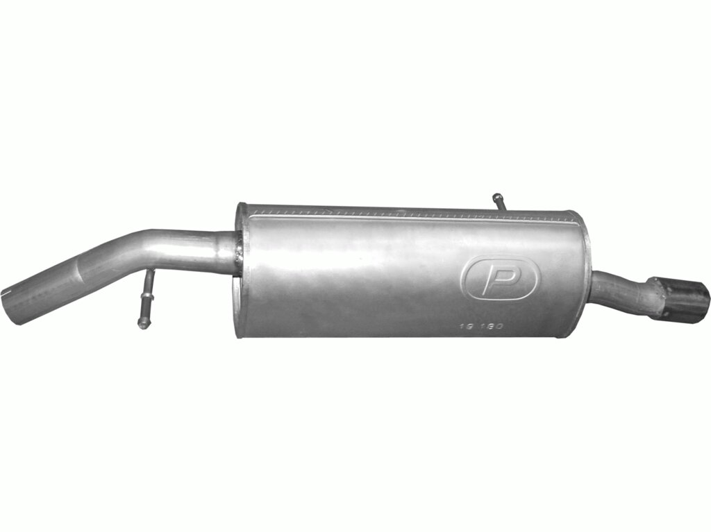 Глушитель Пежо 207 (Peugeot 207) 1.6i THP Turbo 07- (19.180) Polmostrow від компанії Інтернет-магазин "Глушачек" - фото 1