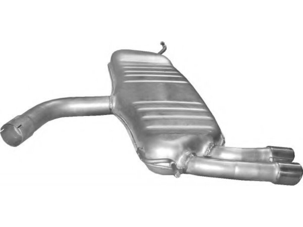 Глушник Ауді А3 (Audi A3) 1.9D 03-08 (01.109) Polmostrow від компанії Інтернет-магазин "Глушачек" - фото 1