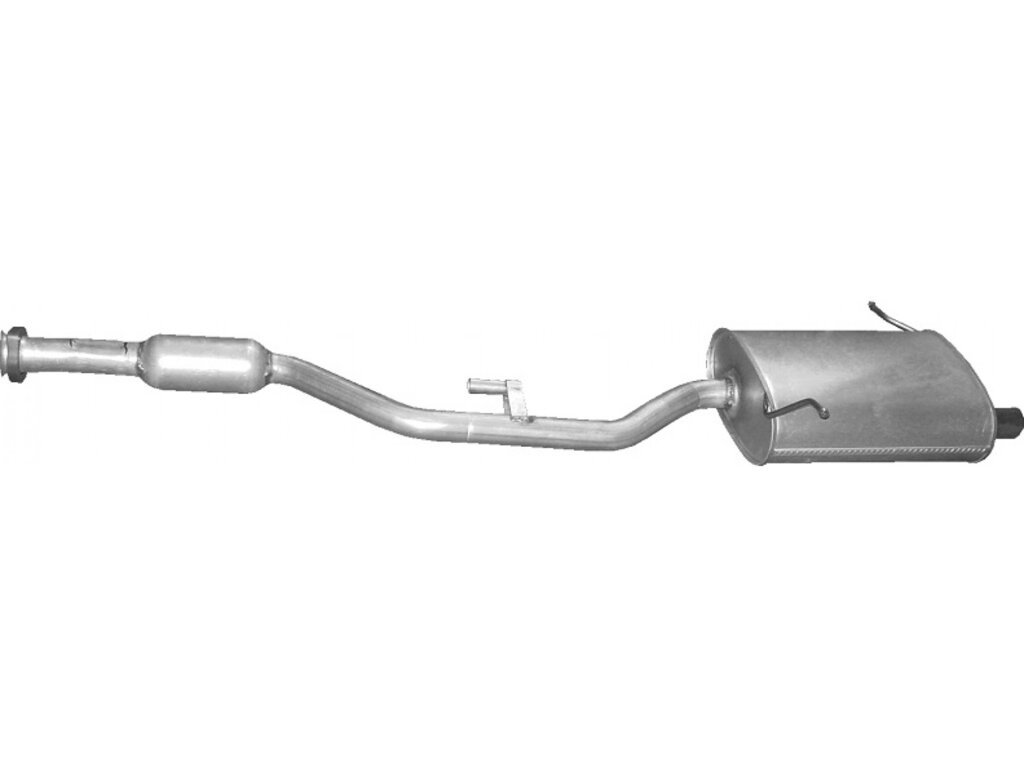 Глушник БМВ 3 Е36 (BMW 3 E36) (03.17) 1.8 94-95 Польща Polmostrow від компанії Інтернет-магазин "Глушачек" - фото 1