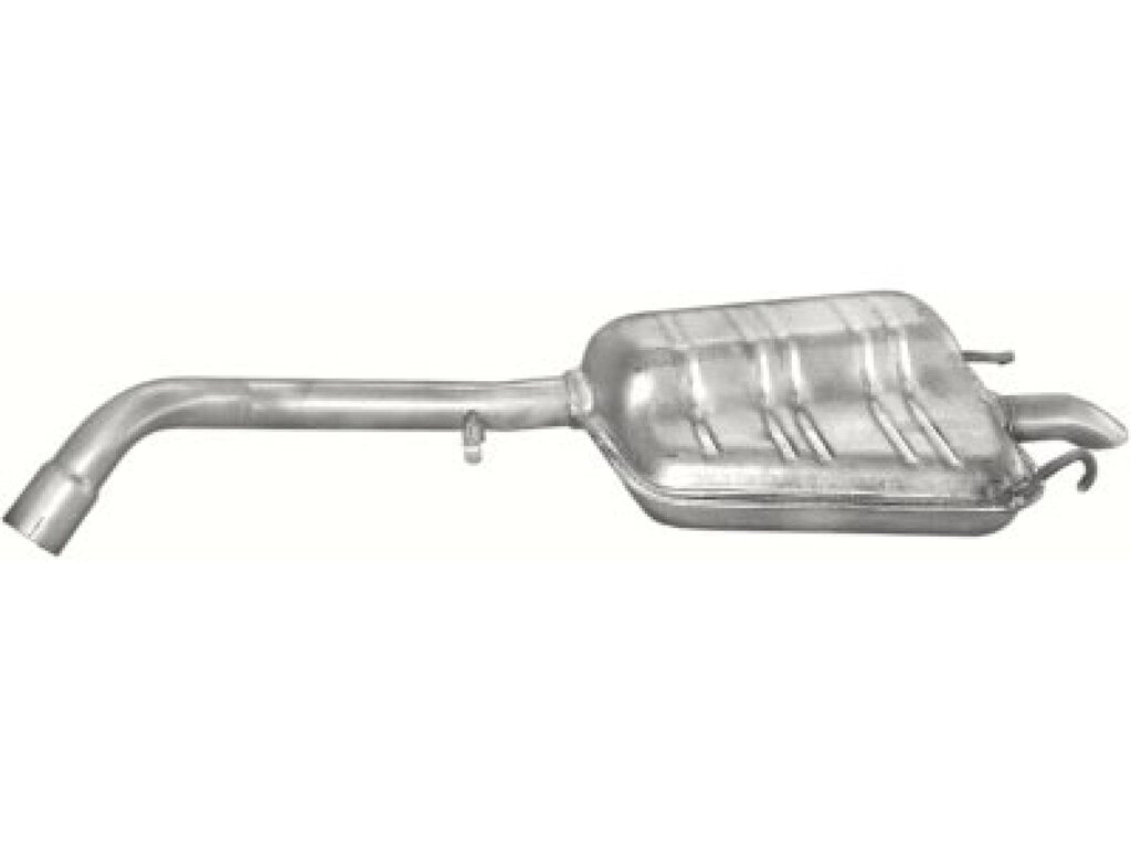 Глушник Форд Ескорт (Ford Escort) 1.6i; 1.8i -16V kombi kat 92-95 (08.127) Polmostrow від компанії Інтернет-магазин "Глушачек" - фото 1