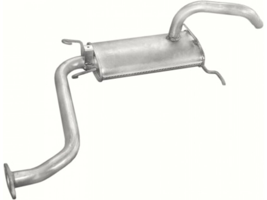 Глушник Мазда 323 (Mazda 323) 80-85 1.1/1.3/1.5 (12.58) Polmostrow від компанії Інтернет-магазин "Глушачек" - фото 1