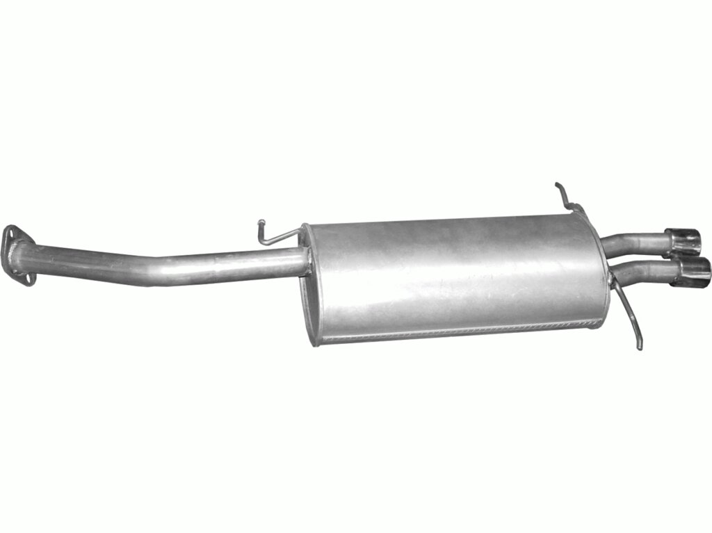 Глушник Мазда МХ6 (Mazda MX6) 91-96 2.5 (12.06) Polmostrow від компанії Інтернет-магазин "Глушачек" - фото 1