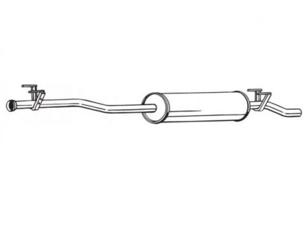 Глушник Мерседес Спрінтер (Mercedes Sprinter) 09- (287-485) Bosal від компанії Інтернет-магазин "Глушачек" - фото 1