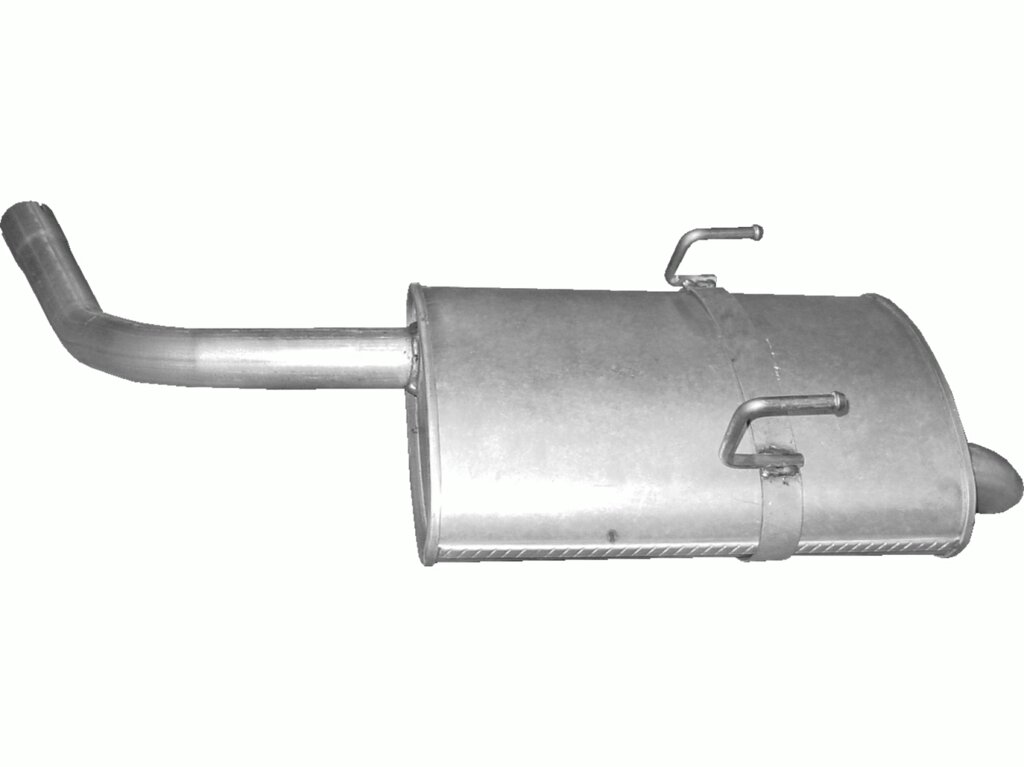 Глушник задній (кінцевий, основний) Ровер 75 (Rover 75) 1.8 16V 04/99 (22.41) - Polmostrow від компанії Інтернет-магазин "Глушачек" - фото 1