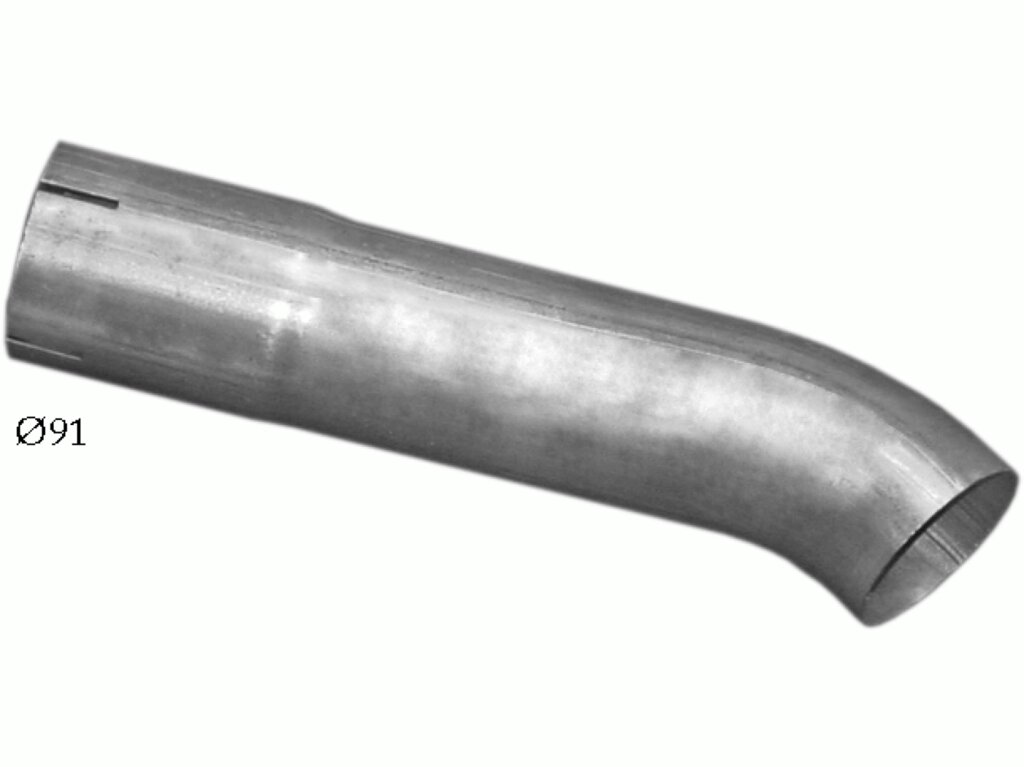 Кінцева труба глушника ДАФ 2100/83 (DAF 2100/83) (61.03) Polmostrow від компанії Інтернет-магазин "Глушачек" - фото 1