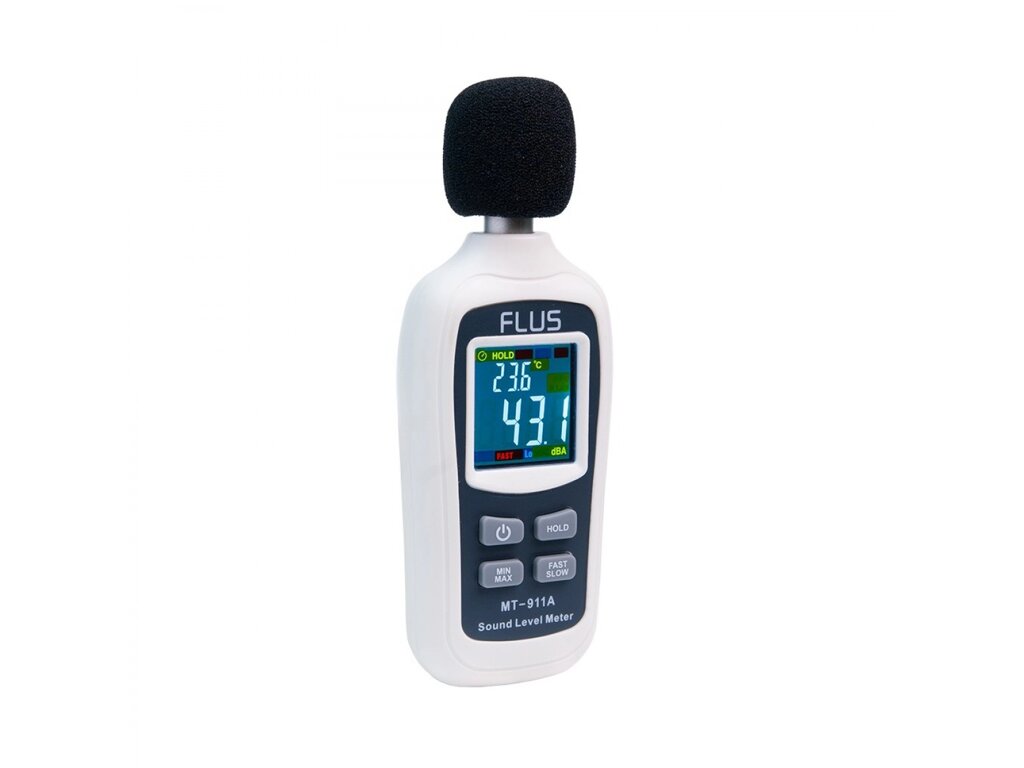 Літо з термометром Flus MT-911A (DBA, 35 ... 135 дБ, 2 дБ, 32 ... 8000 Гц) від компанії Інтернет-магазин "Глушачек" - фото 1