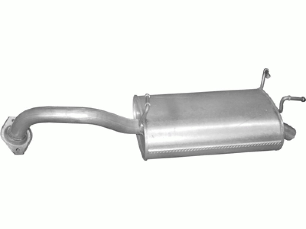 Nissan Primera Muffler 02-07 2.0i-16V (15.242) Polmostrow від компанії Інтернет-магазин "Глушачек" - фото 1