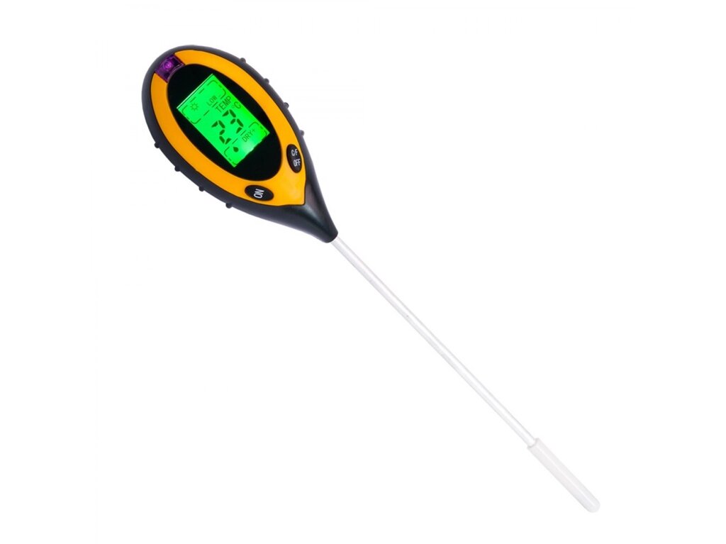 PH-метр/вологомір/термометр/люксметр для ґрунту AMT-300 від компанії Інтернет-магазин "Глушачек" - фото 1