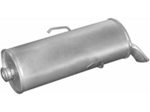 Глушитель Пежо 106 (Peugeot 106) 1.0; 1.1 91-92 (19.21) Polmostrow алюминизированный