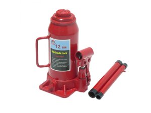 Домкрат гідравлічний (пляшка) 12т h=235/445 сірий EX-HJ235445-12T ABJ1203 EuroEx